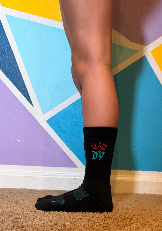 BadFlyer Elite Crown Performance Socks cheer socks