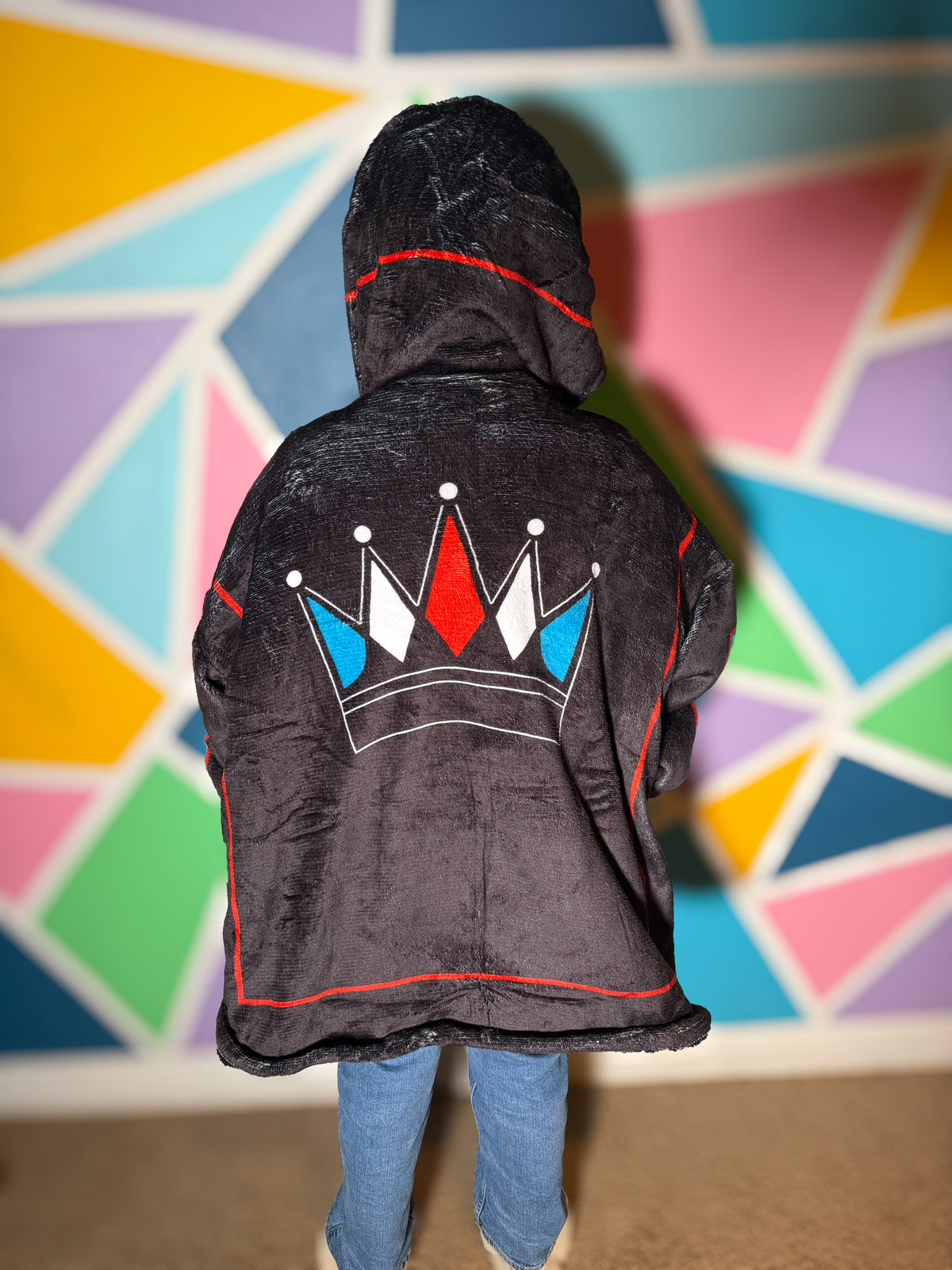 BadFlyer Level-Up Wearable Blanket hoodie alternate view