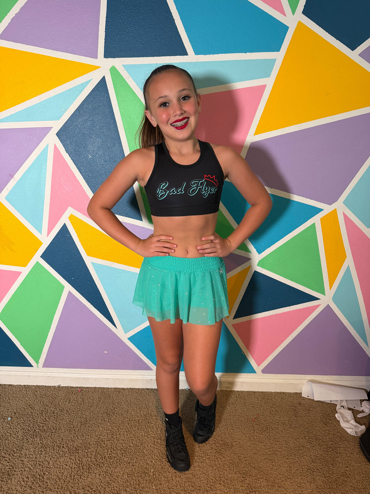 BadFlyer cheer apparel and practice wear
