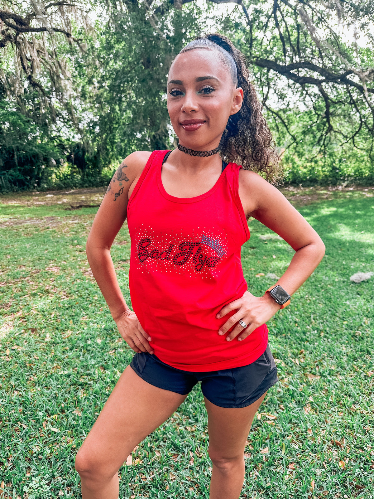 BadFlyer cheer tops and tanks