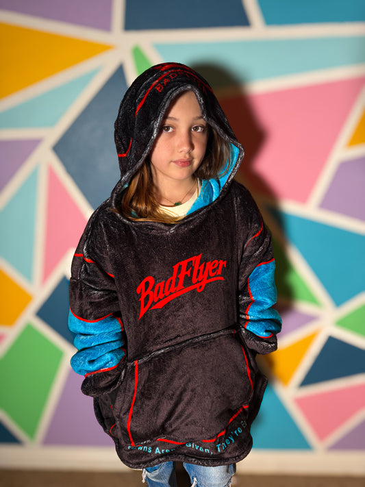 BadFlyer Level-Up Wearable Blanket hoodie