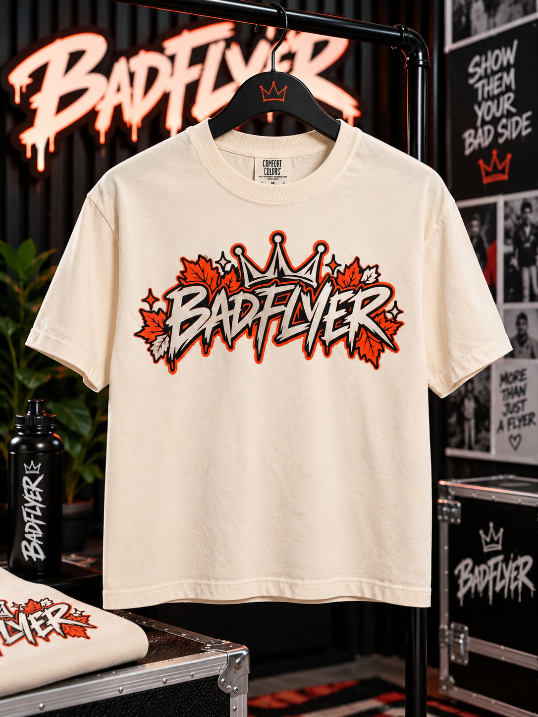 BadFlyer Fall Vibes shirt cheer apparel