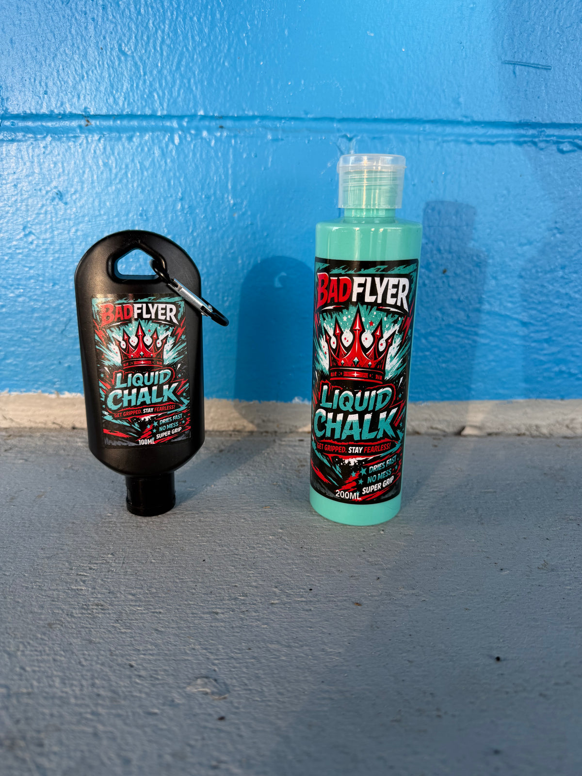 BadFlyer Liquid Chalk for cheerleading