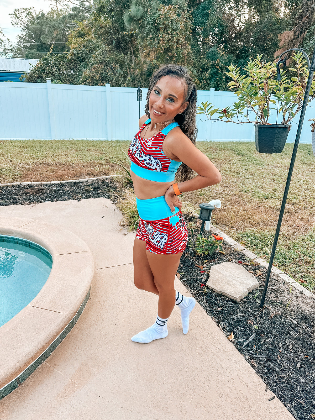 BadFlyer x Rebel Graffiti Mashup cheer apparel