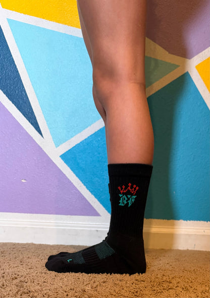 BadFlyer Elite Crown Performance Socks cheer socks