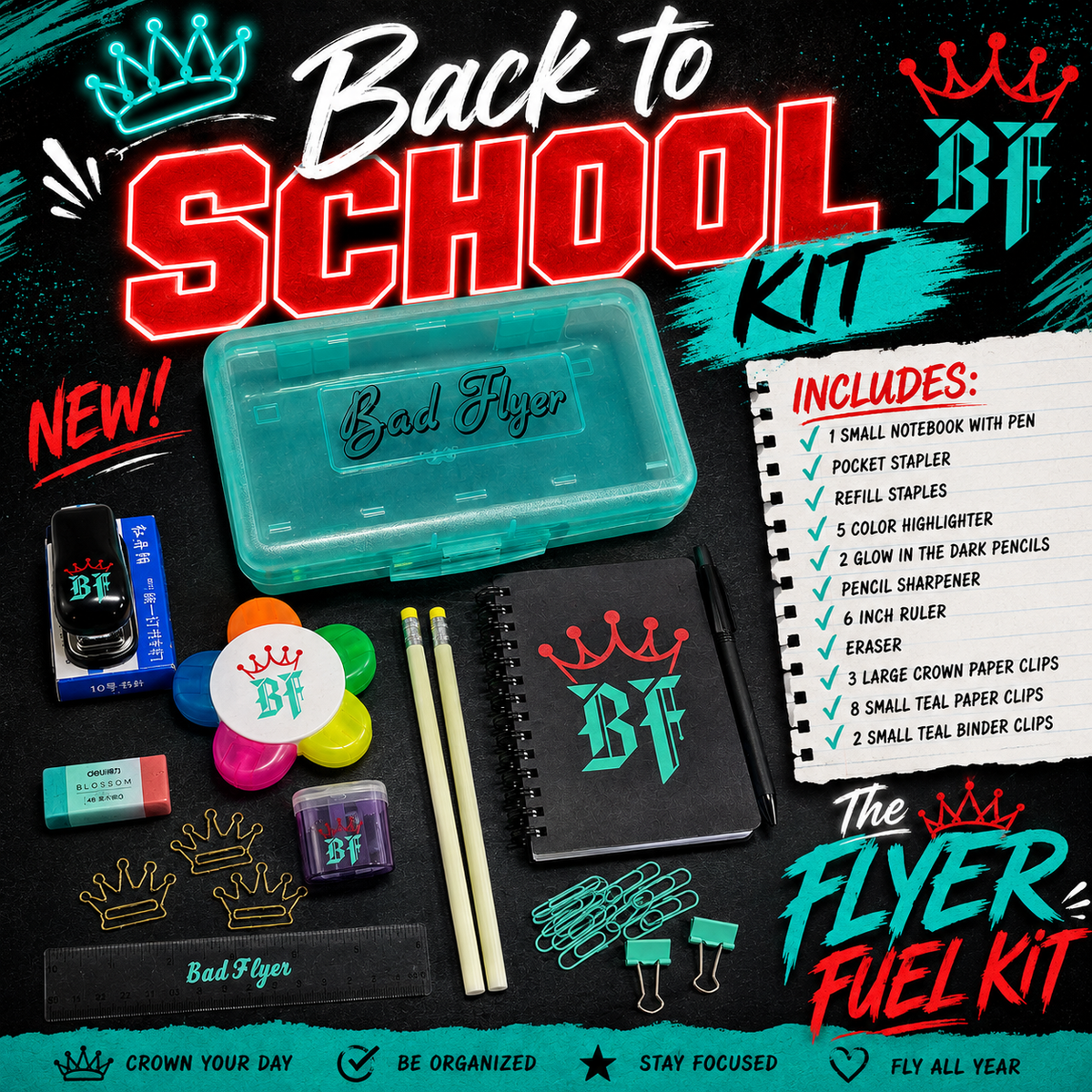 BadFlyer School Fuel Kit school accessories