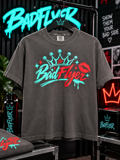 BadFlyer Crowned Different Tee cheer apparel