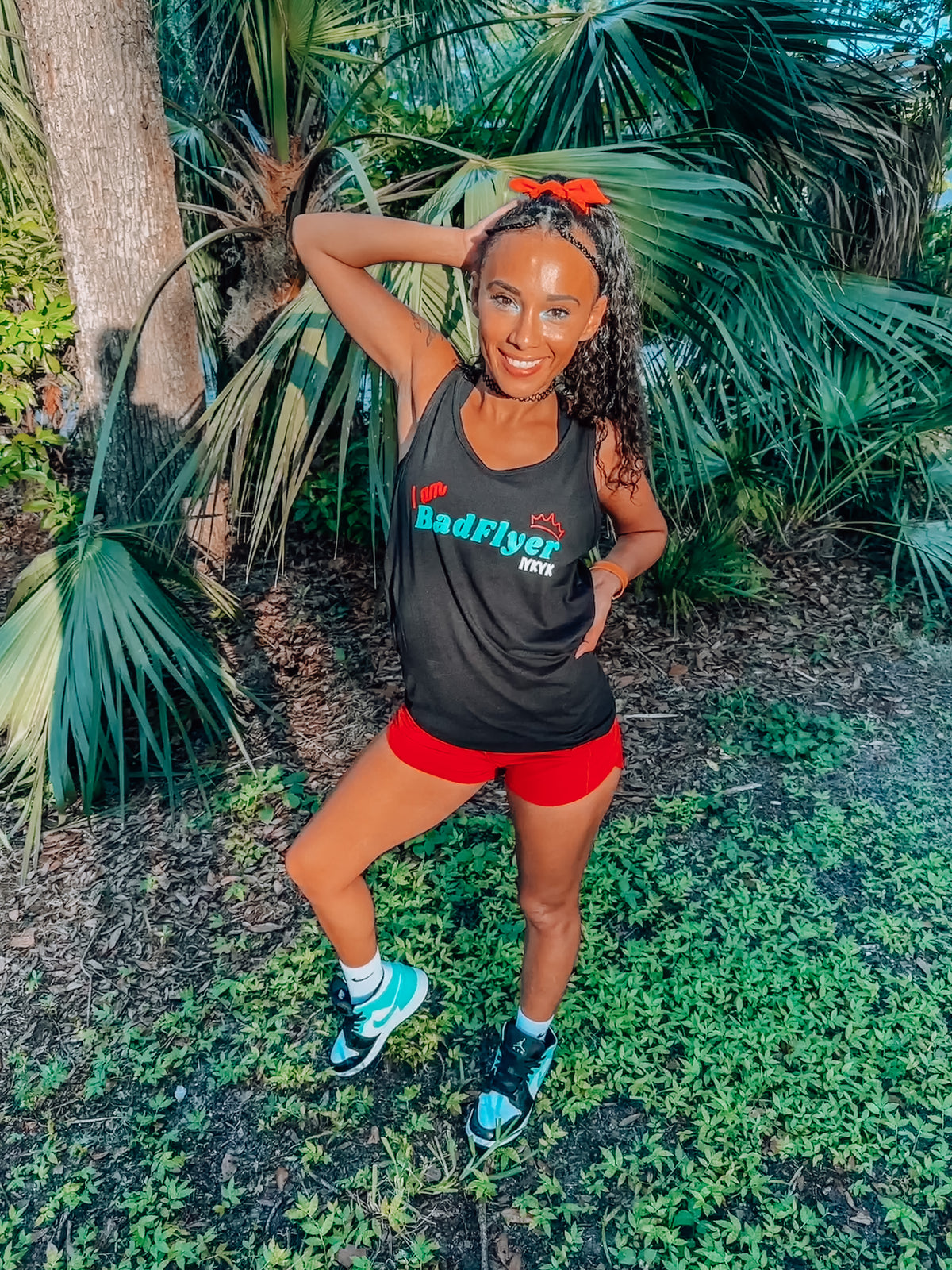 BadFlyer IYKYK Tank cheer apparel