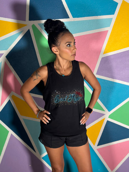 BadFlyer Bling Tank cheerleading apparel
