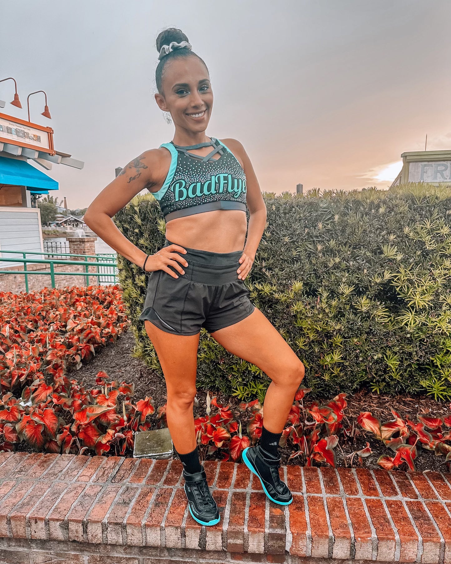 BadFlyer Rebel Top cheer practicewear