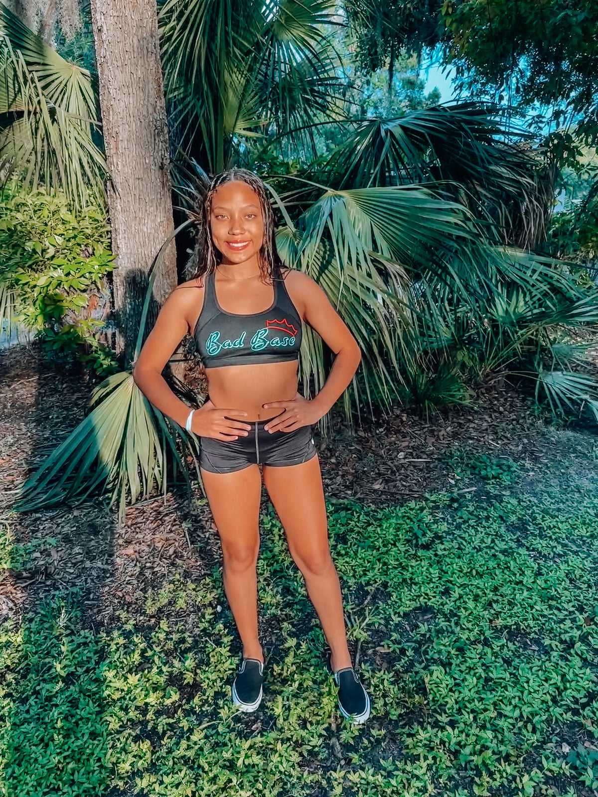 BadBase Classic Sports Bra cheer practicewear